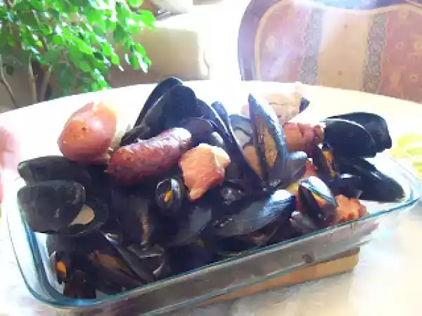 Receta Curanto en olla o pulmay