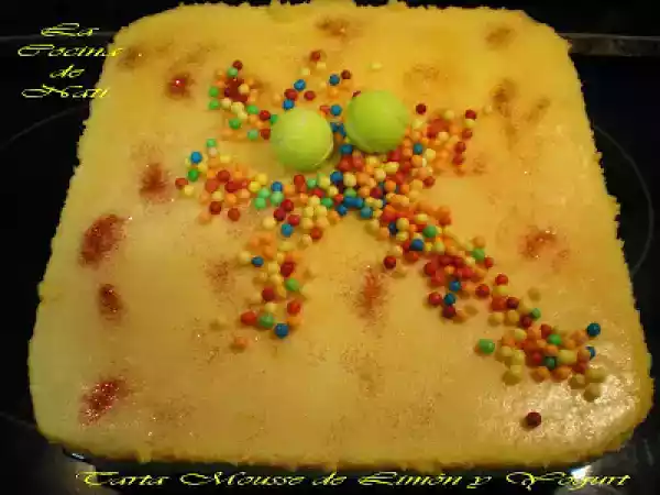 Receta Tarta mousse de limón y yogurt