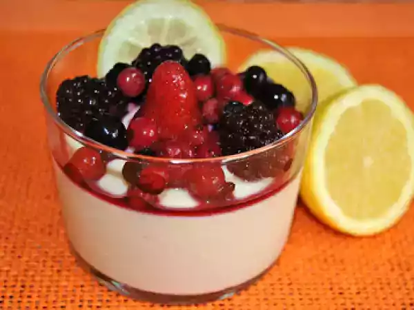 Receta Postre cremoso de limón