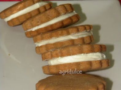 Receta Cookies rellenas de mascarpone
