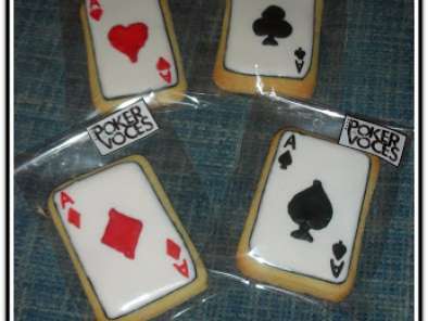 Receta Un poker de galletas