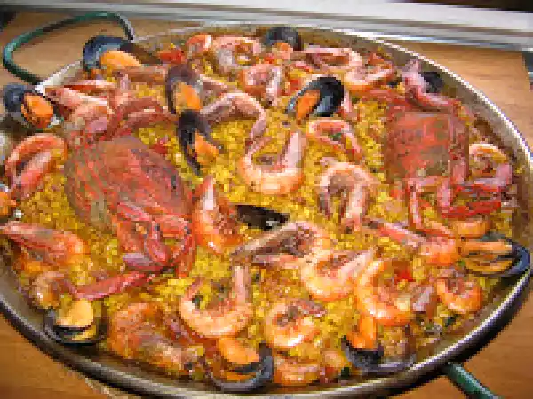 Receta Paella para dos