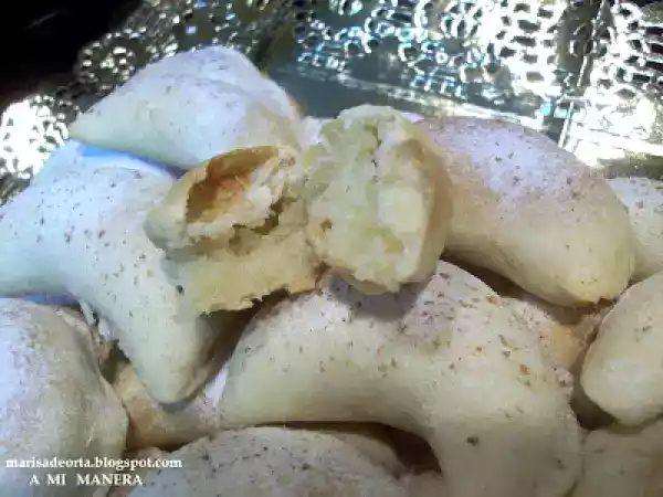 Receta Mini empanadillas de almendra