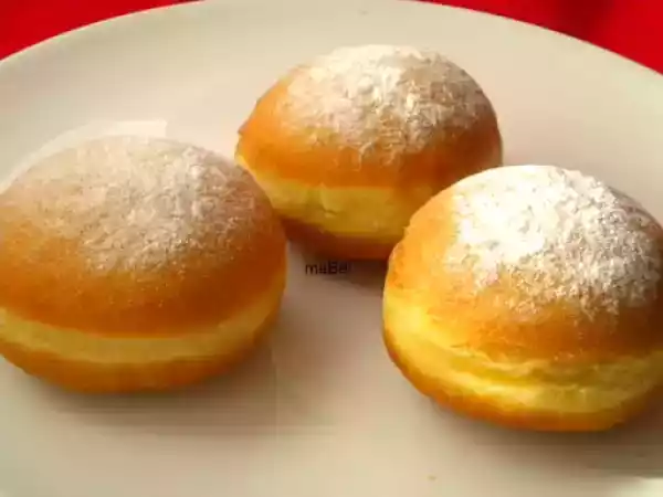 Receta Krapften, berlinas perfectas + trucos (con y sin thermomix)