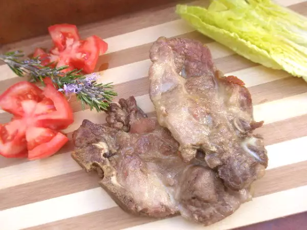 Receta Chuleton a la parrilla