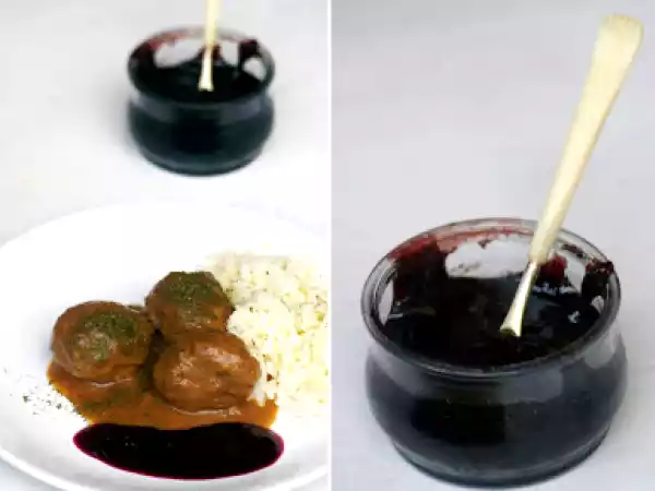 Receta Albóndigas suecas con salsa de arándanos