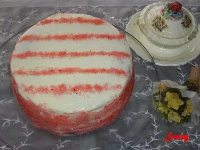 Receta Red velvet cake - tarta de terciopelo rojo
