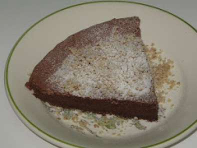Receta Tarta de chocolate y nueces de brasil