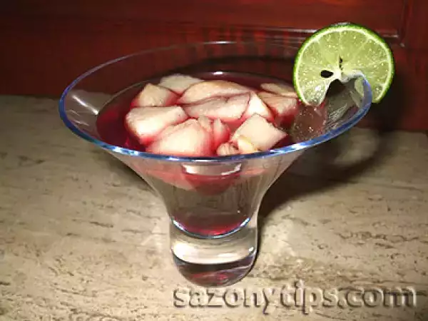 Receta Sangría con vodka
