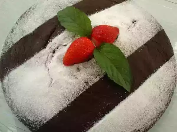 Receta Bizcocho de chocolate sin azúcar.
