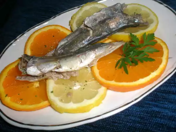 Receta Pescado al hinojo en el microondas