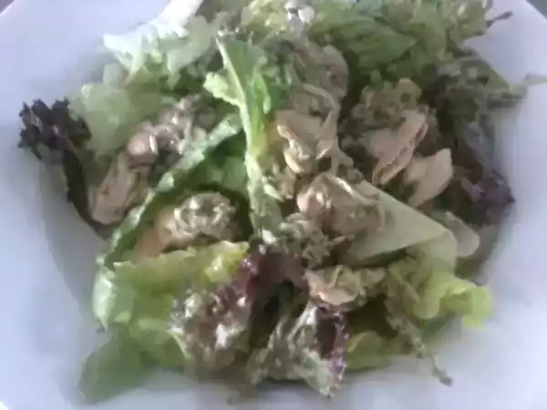 Receta Ensalada fácil de almejas al ajillo