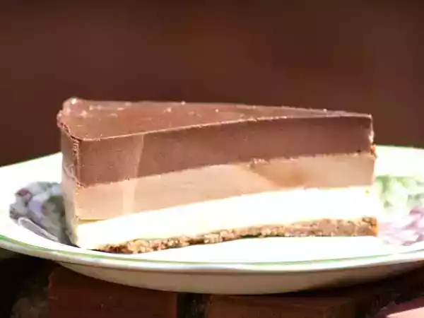 Receta Tarta 3 chocolates