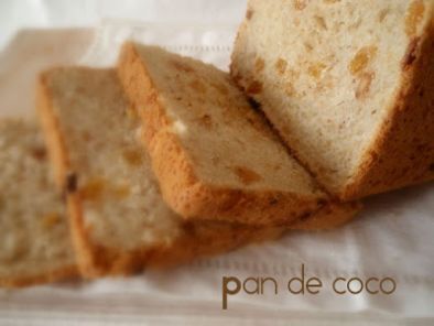 Receta Pan de coco