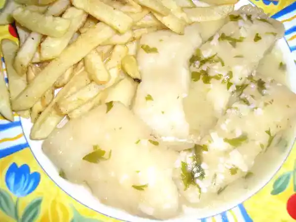Receta Panga en salsa verde