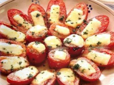 Receta Recetas tomates gratinados con queso