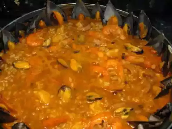 Receta Arroz caldoso de pescado