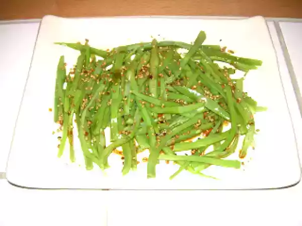 Receta Judías verdes al estilo japonés