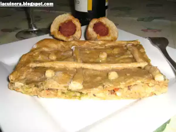 Receta Empanada y bollos preñaos