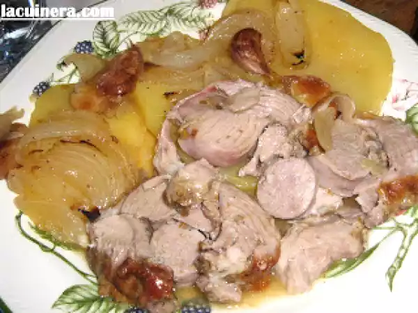 Receta Pierna de cordero deshuesada al horno