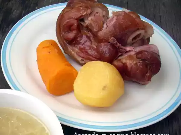 Receta Codillo a la alemana