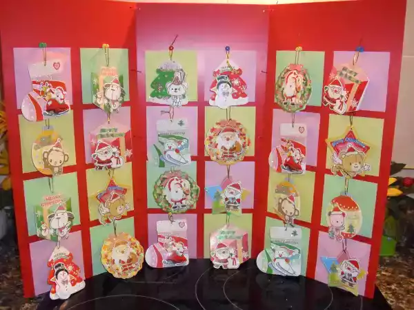Receta Calendario de adviento de chuches