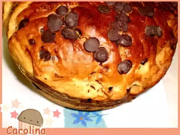 Receta Panettone con pepitas de chocolate