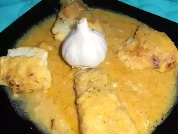 Receta Bacalao en escabeche en el microondas
