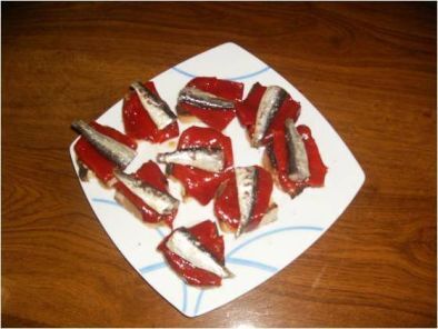 Receta Tapa de sardinas
