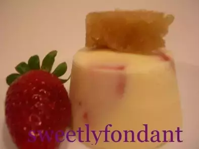 Receta Parfait de yogurt y granizado de miel