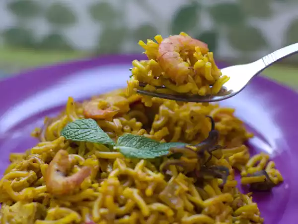 Receta Fideua marinera a mi manera