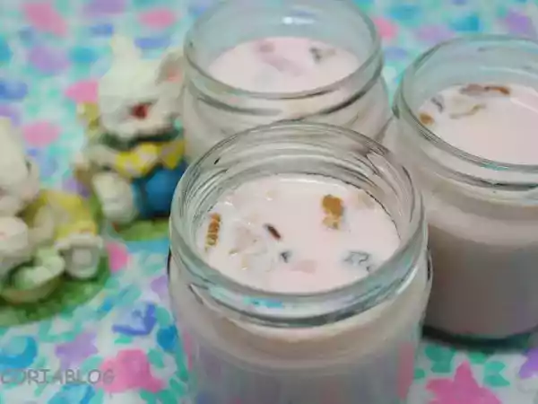Receta Yogur de cereza