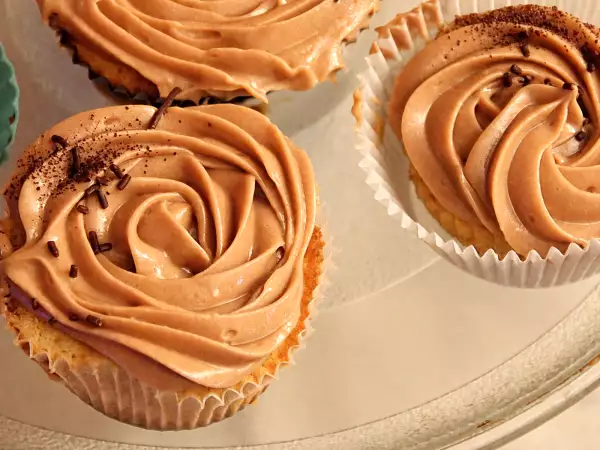 Receta Cupcakes de capuccino