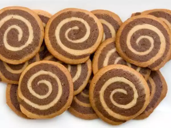 Receta Galletas bicolor de chocolate