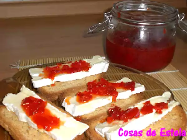 Receta Pimientos confitados o mermelada (mycook)