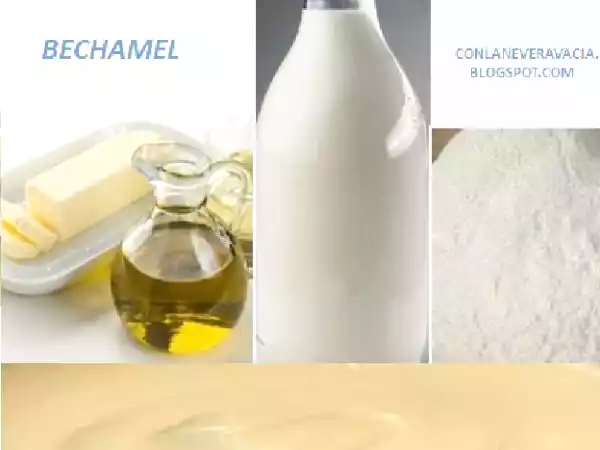 Receta Salsa bechamel