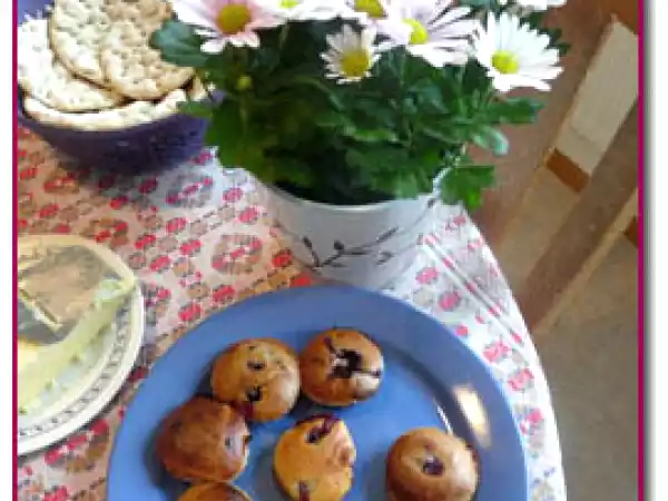 Receta Bollos de moras