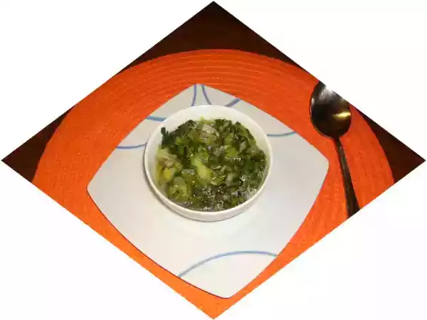 Receta Sopa fria de lechuga