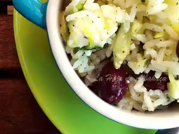 Receta Ensalada de arroz mediterránea- insalata di riso mediterranea