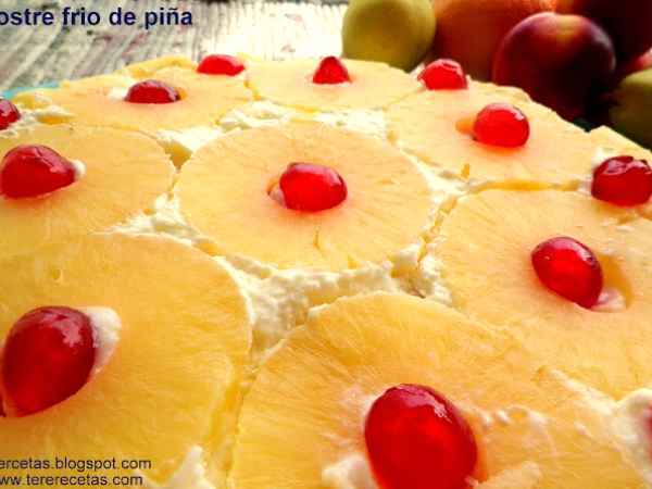 Postre de piña - Receta Petitchef
