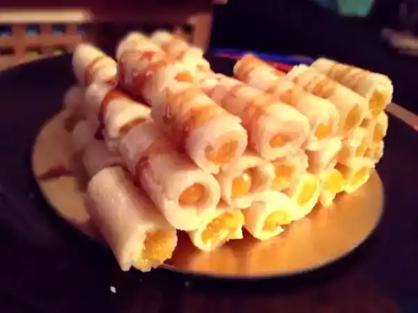 Receta Huesos de santo