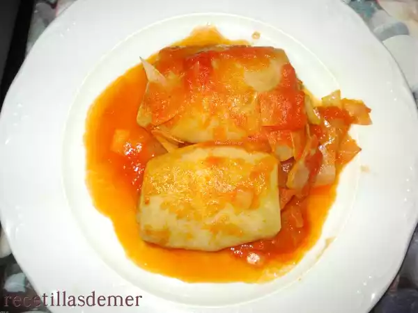 Receta Golabki (rollos de col con carne)
