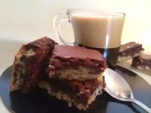 Receta Browkies (mitad brownie mitad galleta)