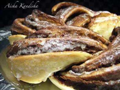 Receta Nutella's estonian kringle