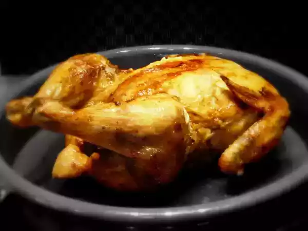 Receta Pollo asado en htc (horno turbo conveccion)