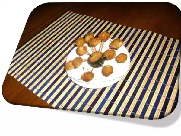 Receta Aceitunas empanadas