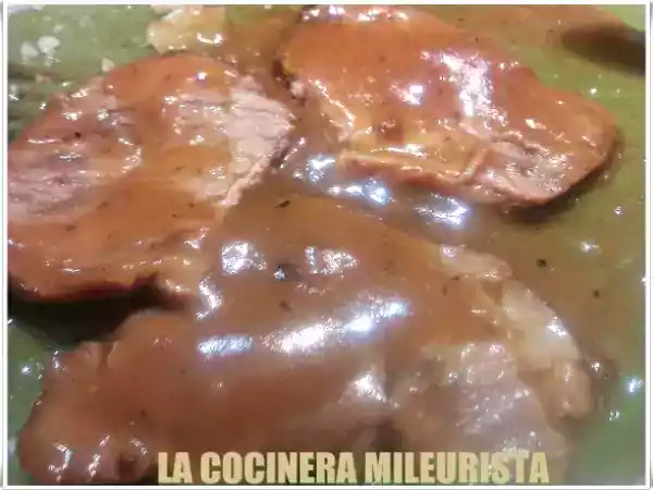 Receta Cabeza de lomo la cerveza olla rápida