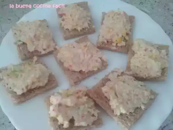 Receta Crema de mar (para aperitivos)