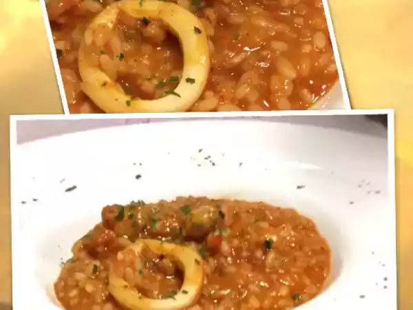 Receta Arroz caldoso con bacalao