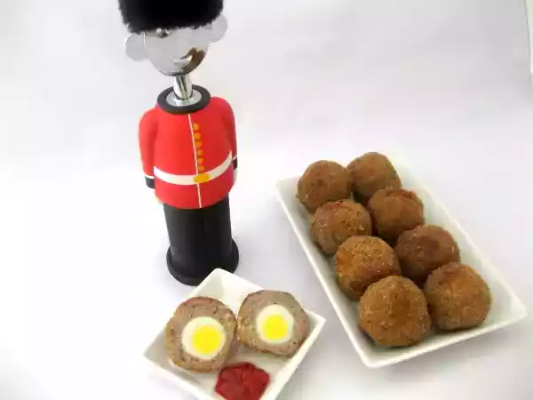 Receta Huevos a la escocesa o scotch eggs